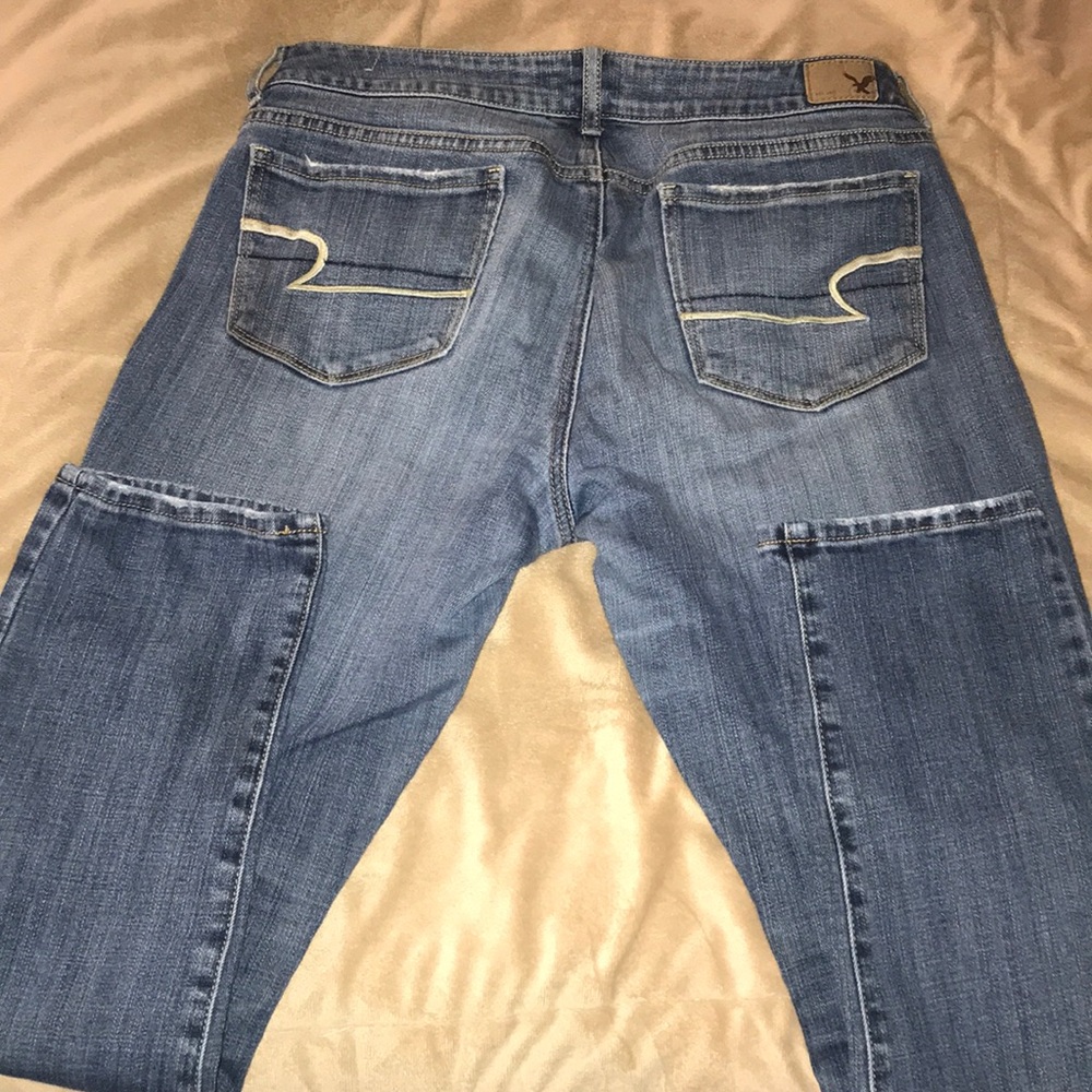 AEO distressed jeans